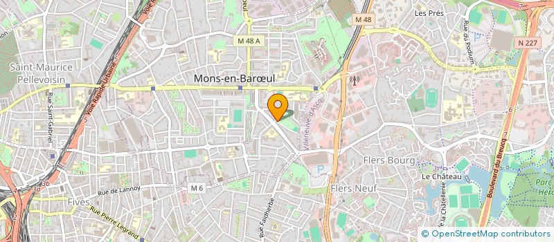 localisation de l'entreprise MONSIEUR JEAN LUC TRONEL  MONS-EN-BARUL