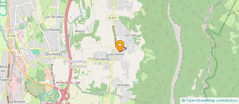 localisation de l'entreprise MONSIEUR JEAN-LUC VALOATTO  DRUMETTAZ-CLARAFOND