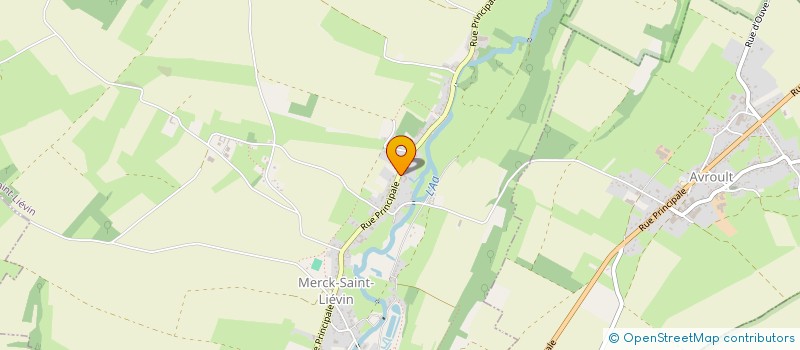 localisation de l'entreprise MONSIEUR JEAN-LUC VANDAMME  DENNEBRUCQ