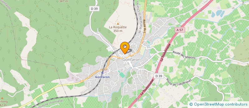 localisation de l'entreprise MONSIEUR JEAN-LUC VANGHELLE  TOULON