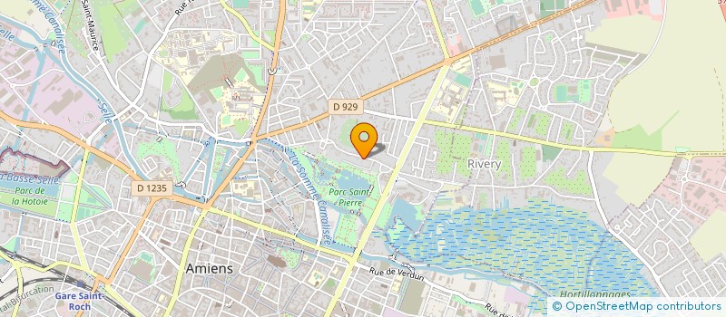 localisation de l'entreprise MONSIEUR JEAN-LUC VERBRUGGHE  AMIENS