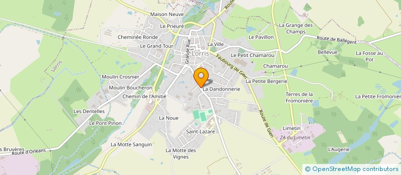 localisation de l'entreprise MONSIEUR JEAN LUC VERNOIS à LORRIS