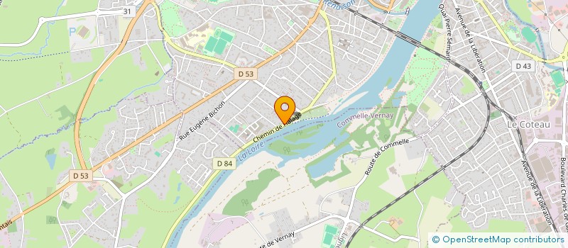 localisation de l'entreprise MONSIEUR JEAN-LUC VIAL  ROANNE