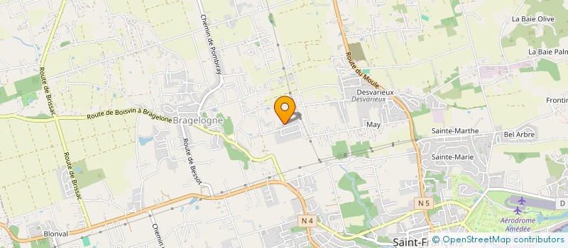 localisation de l'entreprise MONSIEUR JEAN LUC VIARDOT  SAINT-FRANCOIS