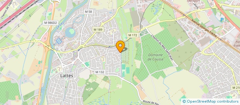 localisation de l'entreprise MONSIEUR JEAN-LUC VIEUX-PERNON à LATTES