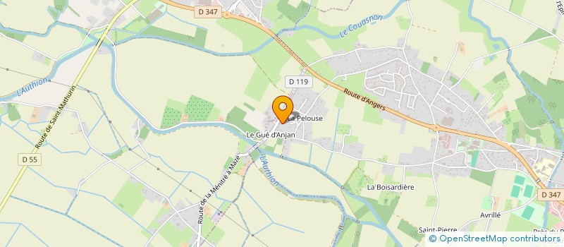 localisation de l'entreprise MONSIEUR JEAN LUC VILCHIEN à BEAUFORT-EN-ANJOU