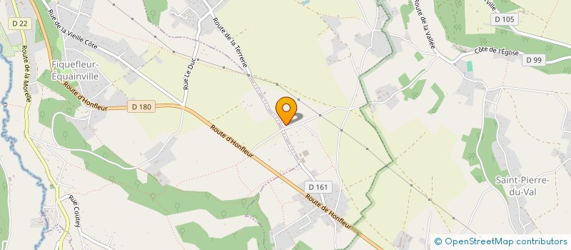 localisation de l'entreprise MONSIEUR JEAN-LUC VILLEY  FATOUVILLE-GRESTAIN