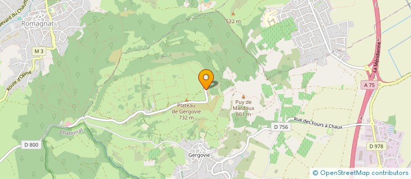 localisation de l'entreprise MONSIEUR JEAN-LUC VOUTE  LA ROCHE-BLANCHE