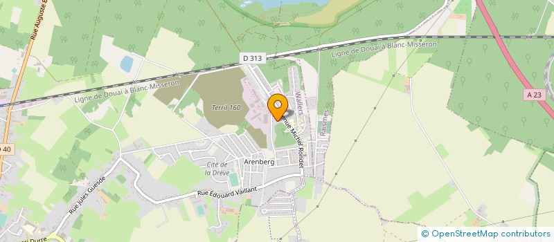 localisation de l'entreprise MONSIEUR JEAN-LUC VRAND  WALLERS