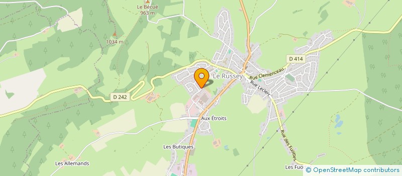 localisation de l'entreprise MONSIEUR JEAN-LUC VUILLEMIN  LAVAL-LE-PRIEURE