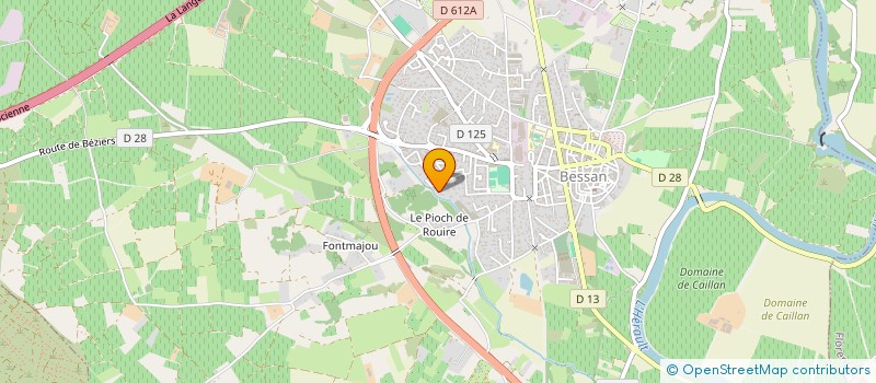 localisation de l'entreprise MONSIEUR JEAN-LUC WACKENHEIM  BESSAN