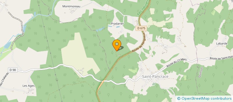 localisation de l'entreprise MONSIEUR JEAN-LUC ZATTARA  NONTRON