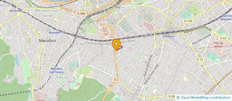 localisation de l'entreprise MONSIEUR JEAN LUCARDI à CLAMART