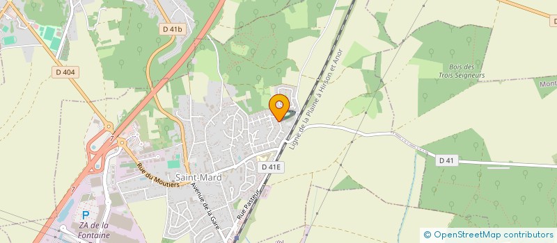 localisation de l'entreprise MONSIEUR JEAN LUCE  SAINT-MARD