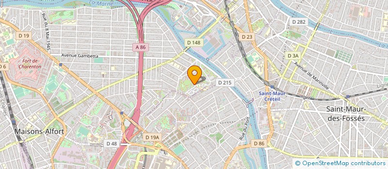 localisation de l'entreprise MONSIEUR JEAN LUCENRY  MAISONS-ALFORT