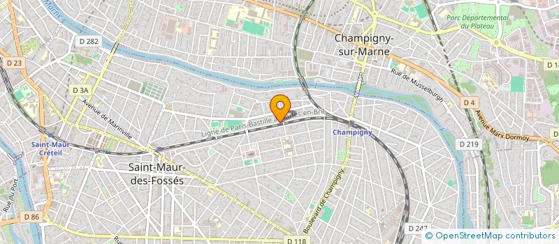 localisation de l'entreprise MONSIEUR JEAN LUCET à SAINT-MAUR-DES-FOSSES