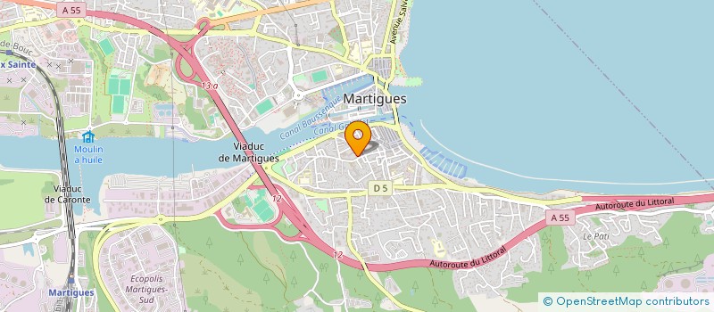 localisation de l'entreprise MONSIEUR JEAN LUCQUIAUD à MARTIGUES