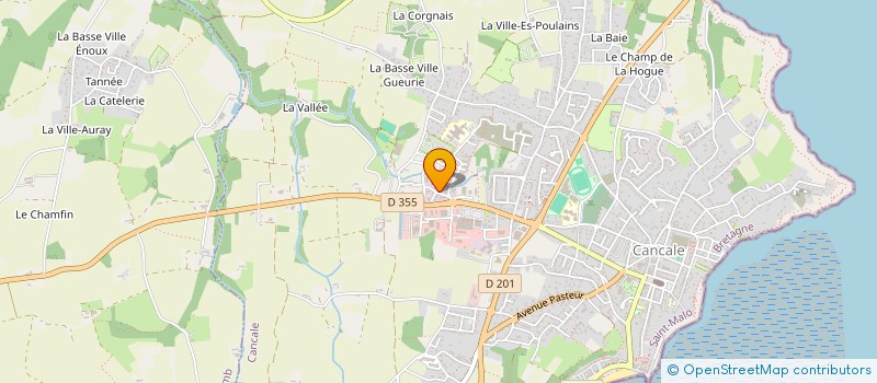 localisation de l'entreprise MONSIEUR JEAN LUDOVIC TACHET  CANCALE