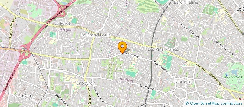 localisation de l'entreprise MONSIEUR JEAN LUGAS  BORDEAUX