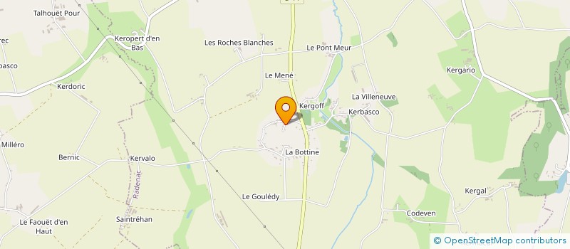 localisation de l'entreprise MONSIEUR JEAN LUGUE à RADENAC