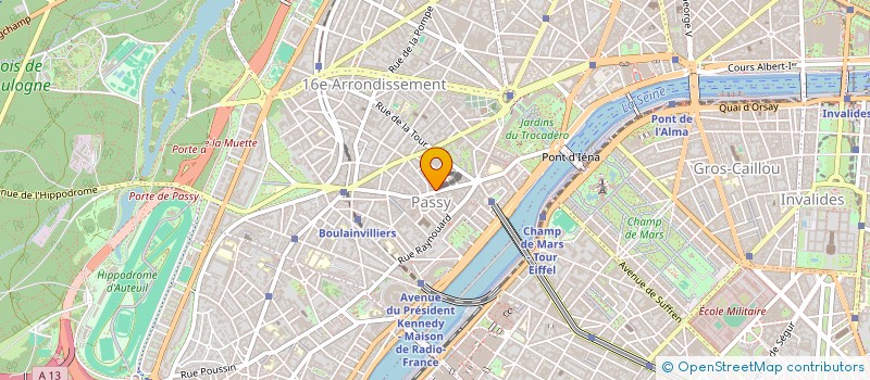 localisation de l'entreprise MONSIEUR JEAN LUISADA  PARIS