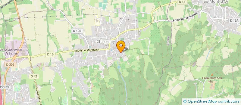 localisation de l'entreprise MONSIEUR JEAN LUISET à CHASSELAY