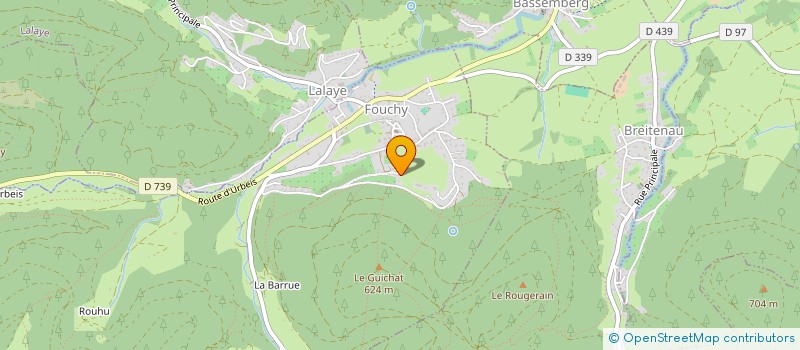 localisation de l'entreprise MONSIEUR JEAN LUMANN  FOUCHY