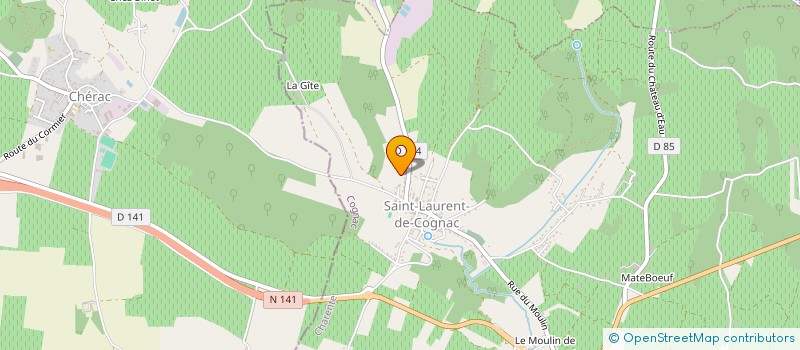 localisation de l'entreprise MONSIEUR JEAN LUNEAU à SAINT-LAURENT-DE-COGNAC