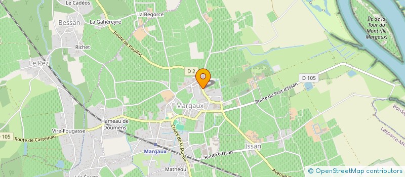 localisation de l'entreprise MONSIEUR JEAN LUNES à MARGAUX-CANTENAC
