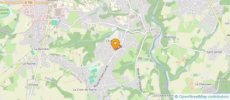 localisation de l'entreprise MONSIEUR JEAN LURAINE à DINAN