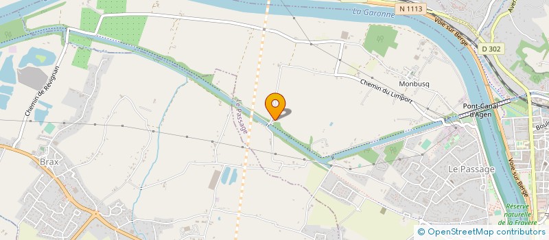 localisation de l'entreprise MONSIEUR JEAN LURY  LE PASSAGE