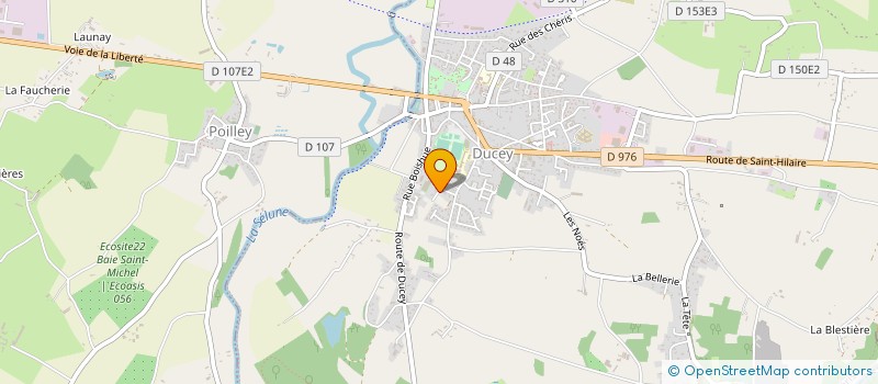 localisation de l'entreprise MONSIEUR JEAN LUSLEY  DUCEY-LES CHERIS