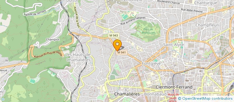 localisation de l'entreprise MONSIEUR JEAN MABILLE à CLERMONT-FERRAND