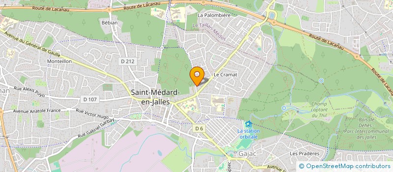 localisation de l'entreprise MONSIEUR JEAN MABOHI à SAINT-MEDARD-EN-JALLES