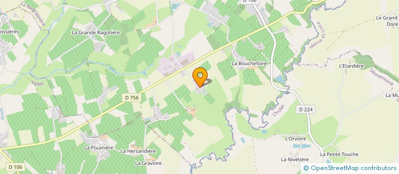 localisation de l'entreprise MONSIEUR JEAN MACE à LA REGRIPPIERE
