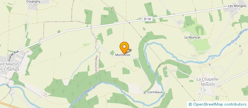 localisation de l'entreprise MONSIEUR JEAN MACE  LA CHAPELLE-MOUTILS