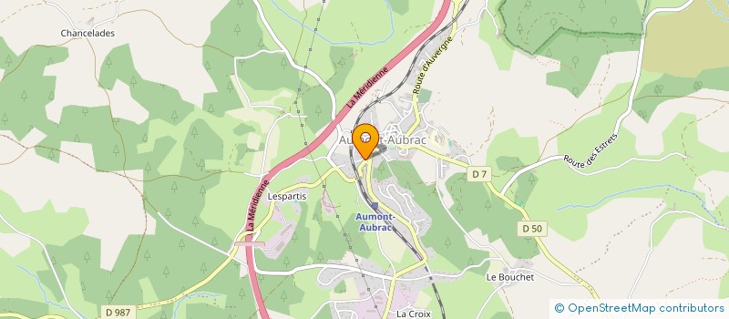 localisation de l'entreprise MONSIEUR JEAN MACHARD à PEYRE EN AUBRAC