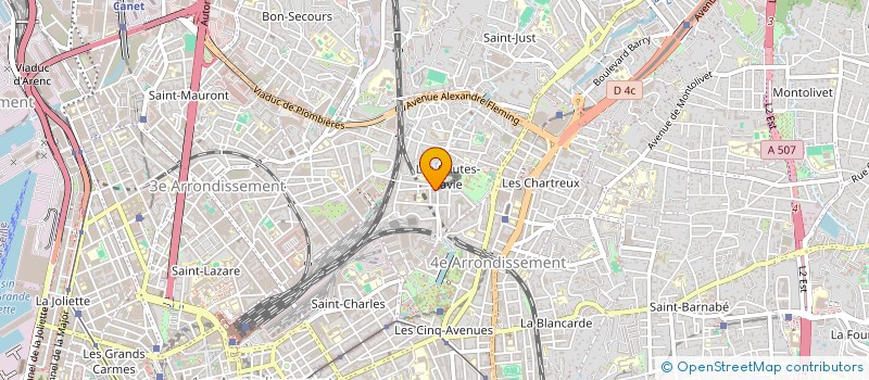 localisation de l'entreprise MONSIEUR JEAN MACIAS à MARSEILLE