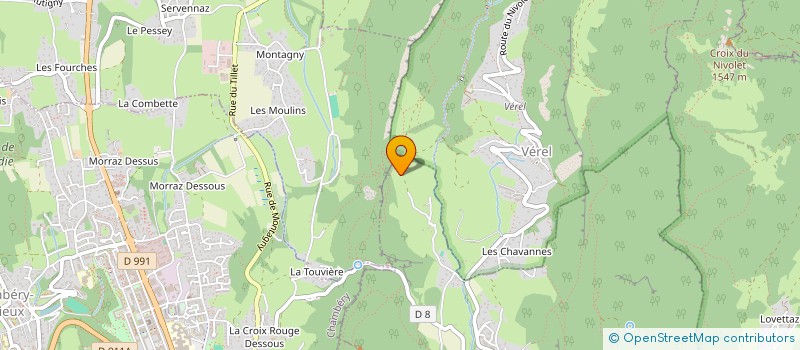 localisation de l'entreprise MONSIEUR JEAN MADELON à SAINT-ALBAN-LEYSSE