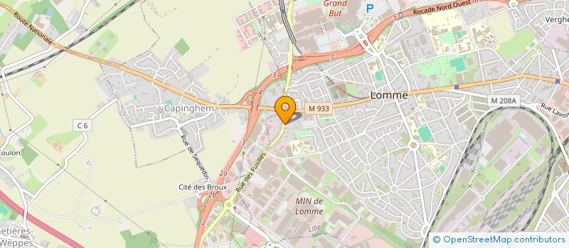 localisation de l'entreprise MONSIEUR JEAN MAERTERS à LILLE