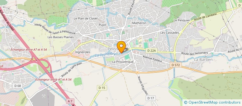 localisation de l'entreprise MONSIEUR JEAN MAGGI à PELISSANNE