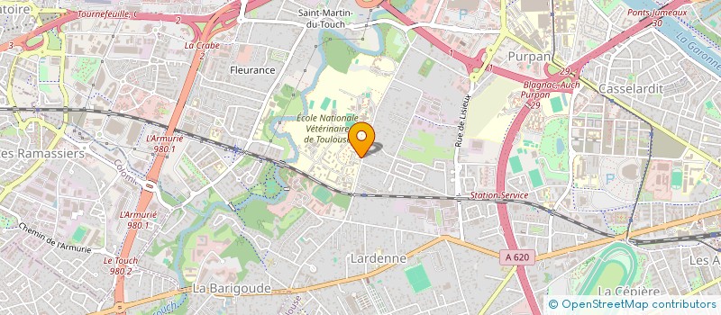 localisation de l'entreprise MONSIEUR JEAN MAGNOL à TOULOUSE