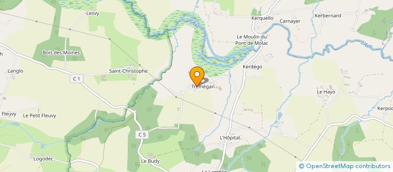 localisation de l'entreprise MONSIEUR JEAN MAGREX à LARRE