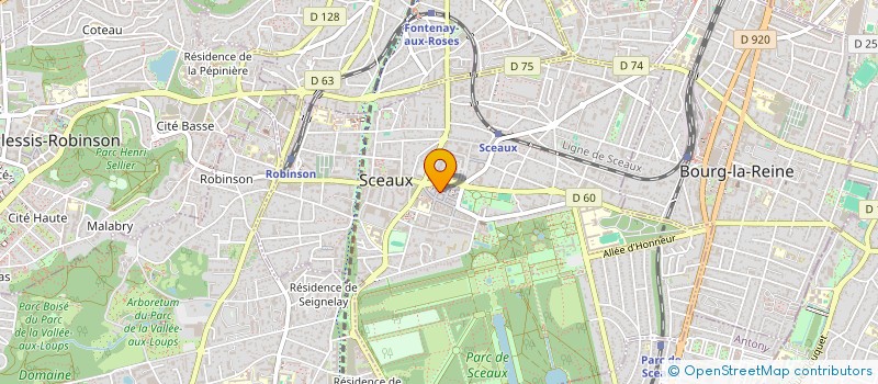 localisation de l'entreprise MONSIEUR JEAN MAGUET à SCEAUX