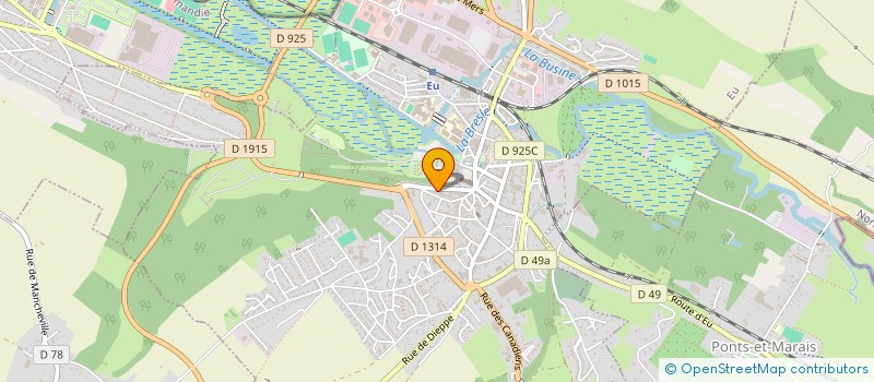 localisation de l'entreprise MONSIEUR JEAN MAHAUT  EU