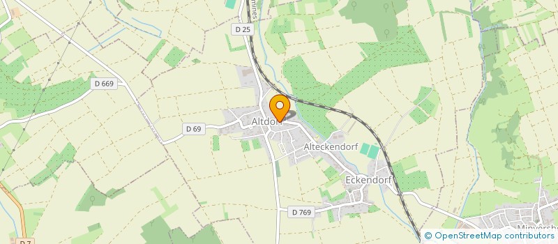 localisation de l'entreprise MONSIEUR JEAN MAHLER  ALTECKENDORF