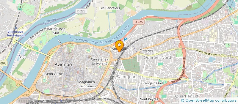 localisation de l'entreprise MONSIEUR JEAN MAHMOUD à AVIGNON