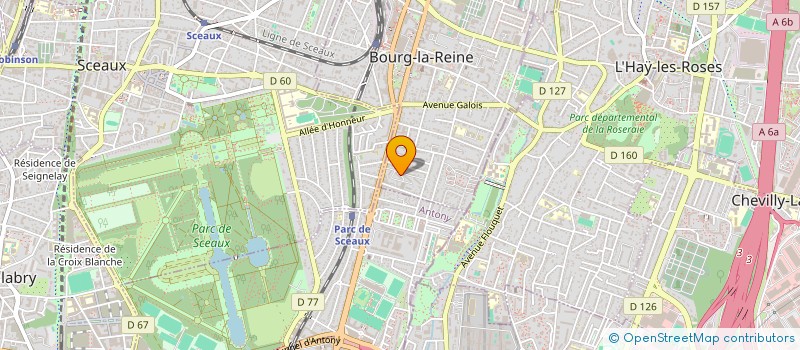 localisation de l'entreprise MONSIEUR JEAN MAI à BOURG-LA-REINE