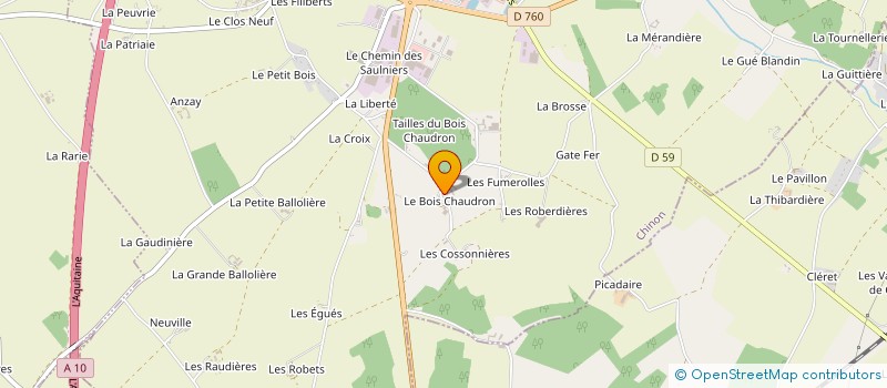 localisation de l'entreprise MONSIEUR JEAN MAIGNAN  SAINTE-MAURE-DE-TOURAINE