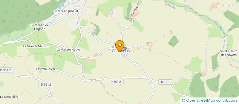 localisation de l'entreprise MONSIEUR JEAN MAILLARD à ARCISSES